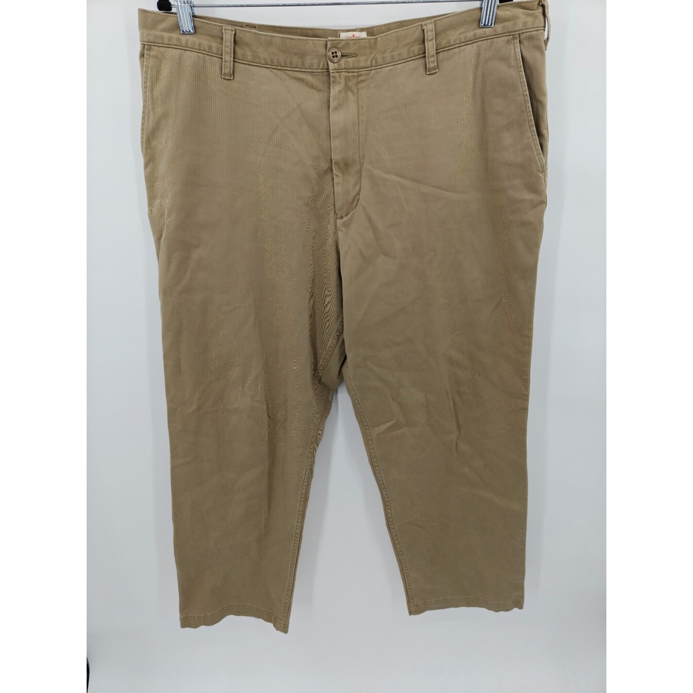 Dockers Mens Khaki Chino Pants Tan Straight Leg Stretch Cotton 40x30 3865